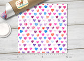 Love Heart Adhesive Vinyl 1097